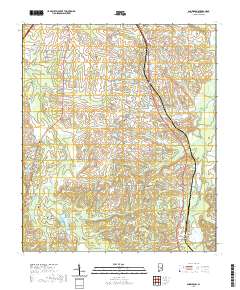 Snowdoun 2020 topographic map thumbnail