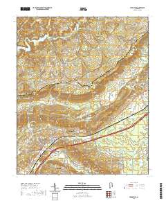 Springville 2020 topographic map thumbnail