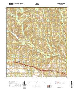 Steelwood Lake 2020 topographic map thumbnail
