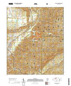 Sylacauga East 2021 topographic map thumbnail