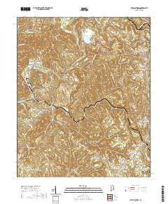 Sylvan Springs 2020 topographic map thumbnail