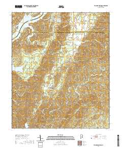 Talladega Springs 2020 topographic map thumbnail