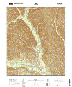 Toxey 2020 topographic map thumbnail
