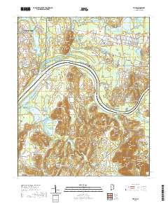 Triana 2020 topographic map thumbnail