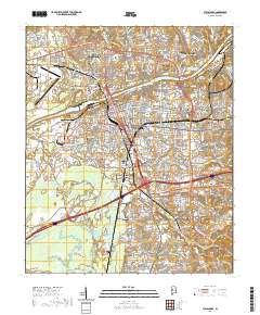 Tuscaloosa 2020 topographic map thumbnail