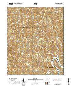 Tutwiler School 2020 topographic map thumbnail