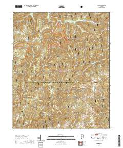Upshaw 2021 topographic map thumbnail