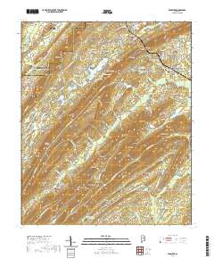 Vandiver 2020 topographic map thumbnail