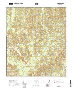 Vinegar Bend 2020 topographic map thumbnail