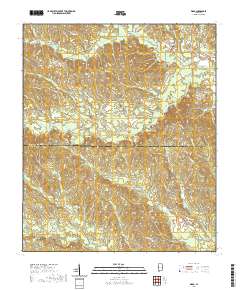 Ward 2020 topographic map thumbnail