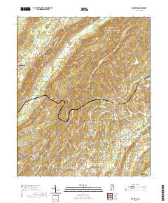 Wattsville 2020 topographic map thumbnail