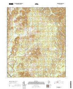 West Greene 2020 topographic map thumbnail
