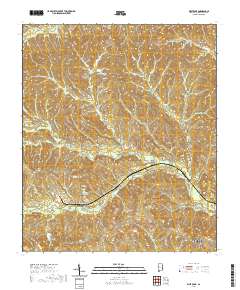 White Oak 2020 topographic map thumbnail