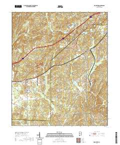Woodstock 2020 topographic map thumbnail