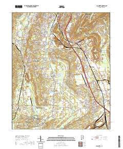Alabaster 2020 topographic map thumbnail