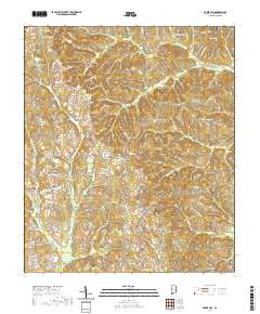 Baker Hill 2020 topographic map thumbnail