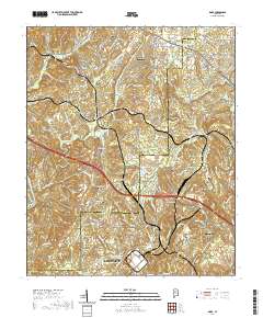 Dora 2020 topographic map thumbnail