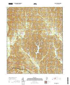 Lake Lurleen 2020 topographic map thumbnail