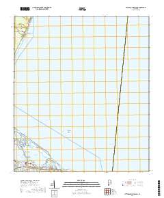 Little Dauphin Island 2020 topographic map thumbnail