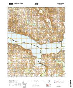 Wheeler Dam 2020 topographic map thumbnail