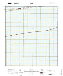 Gulf Shores OE S 2021 topographic map preview