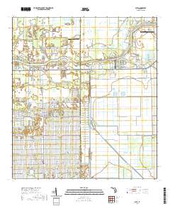 Alva 2021 topographic map thumbnail