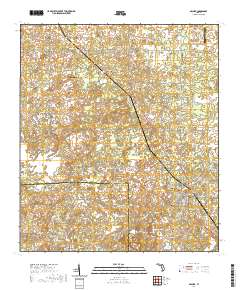 Archer 2021 topographic map thumbnail