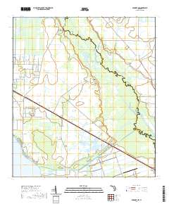 Basinger NW 2021 topographic map preview