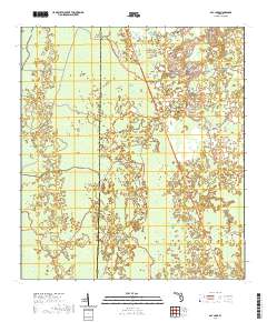 Bay Lake 2021 topographic map thumbnail