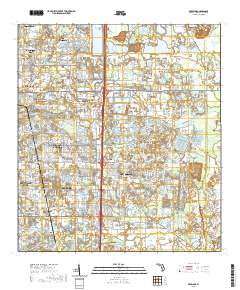 Bee Ridge 2021 topographic map thumbnail