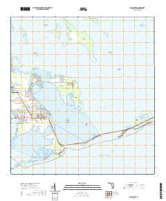 Big Pine Key 2021 topographic map thumbnail