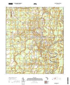 Blountstown 2021 topographic map thumbnail