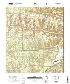 Bloxham 2021 topographic map thumbnail