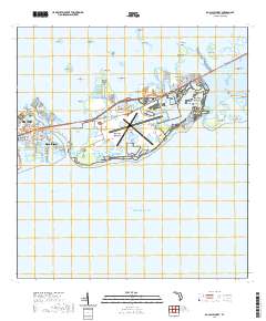 Boca Chica Key 2021 topographic map thumbnail