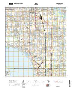 Bradenton 2021 topographic map thumbnail