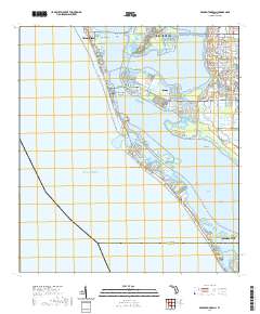 Bradenton Beach 2021 topographic map thumbnail