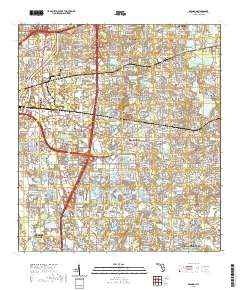 Brandon 2021 topographic map thumbnail