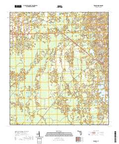 Bronson 2021 topographic map thumbnail