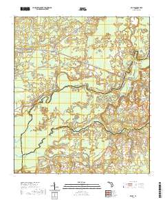 Bruce 2021 topographic map thumbnail