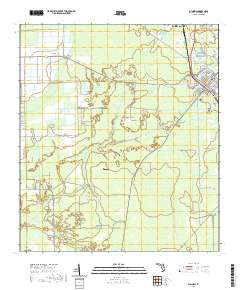 Bunnell 2021 topographic map thumbnail