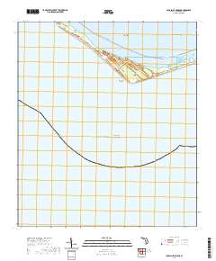Cape Saint George 2021 topographic map thumbnail