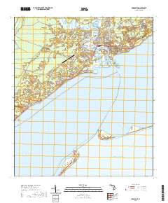 Carrabelle 2021 topographic map thumbnail