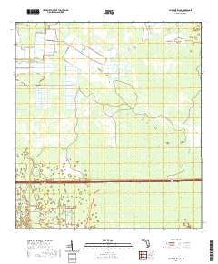 Catherine Island 2021 topographic map thumbnail
