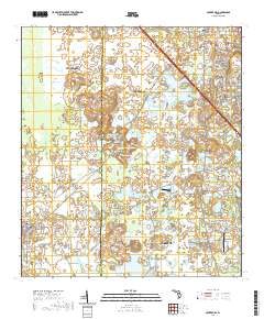 Center Hill 2021 topographic map thumbnail