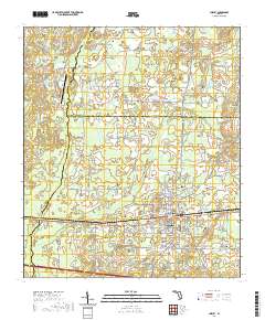Chipley 2021 topographic map preview