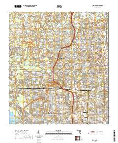 Citrus Park 2021 topographic map thumbnail