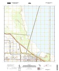 Clewiston North 2021 topographic map thumbnail