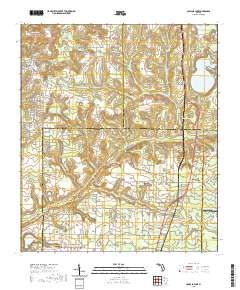 Compass Lake 2021 topographic map thumbnail