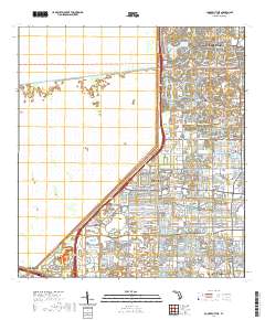 Cooper City NE 2021 topographic map thumbnail