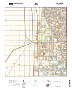 Cooper City SW 2021 topographic map thumbnail